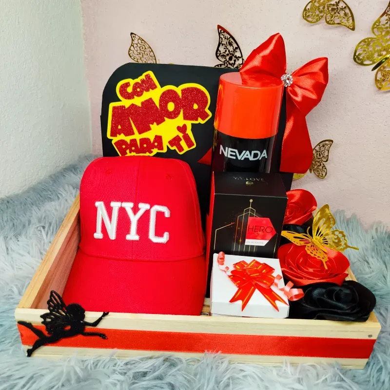 Regalo para hombre con gorra