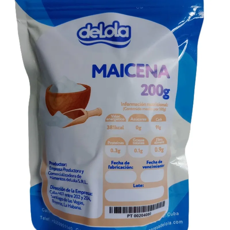 Maicena (bolsa de 200g) x 1 CAJA (80 unidades)