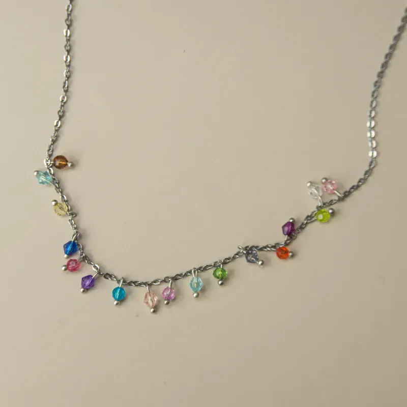 Cadena con cristales