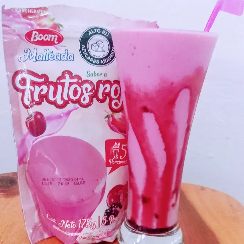Malteada de Frutos del Bosque