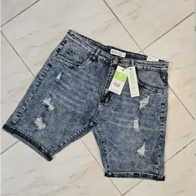 Bermuda de mezclilla