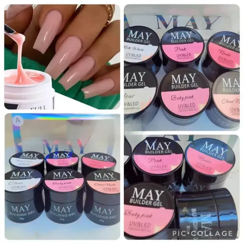 Builder gel 20g colores nude