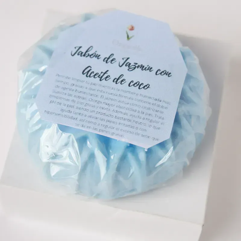Jabón de jazmín con aceite de coco 
