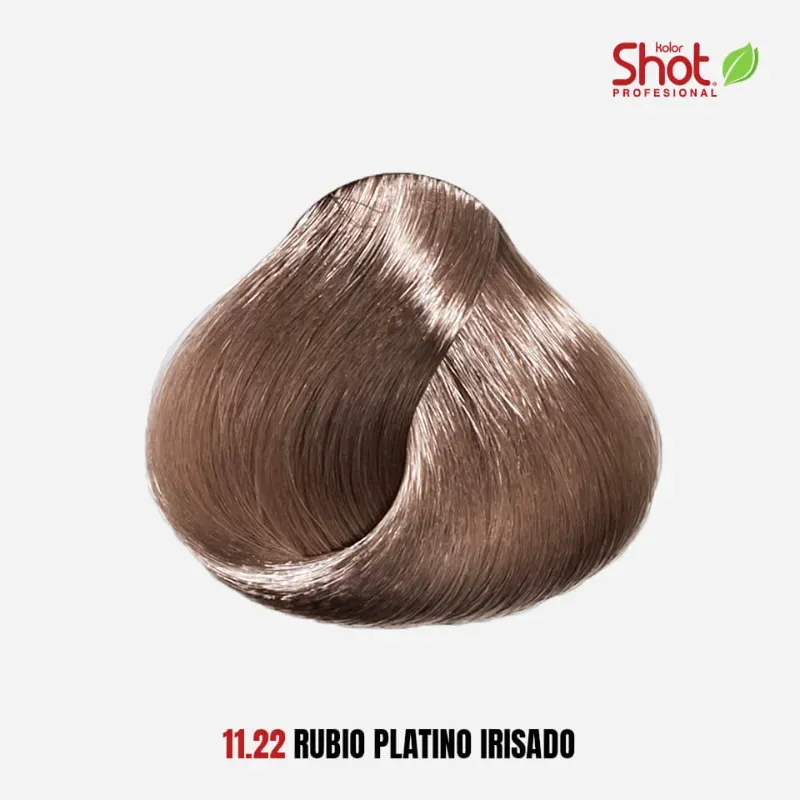 11.2 Rubio platino irisado