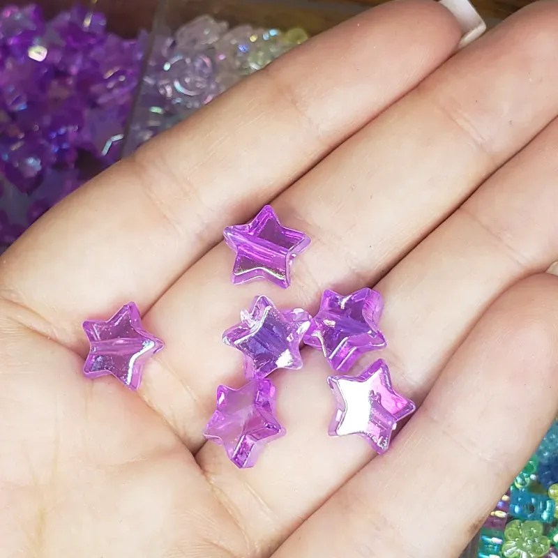 Separadores de estrellas tornazol malvas