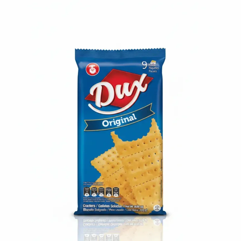 Galletas Dux Original Crackers - Pack de 9 Paquetes (250 gr)