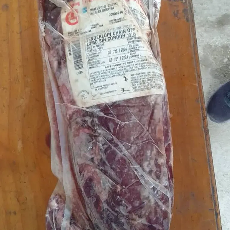 Filete de res 2.8-3 libras