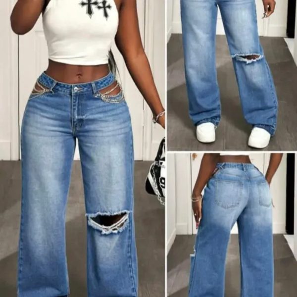 Pantalon mesclilla