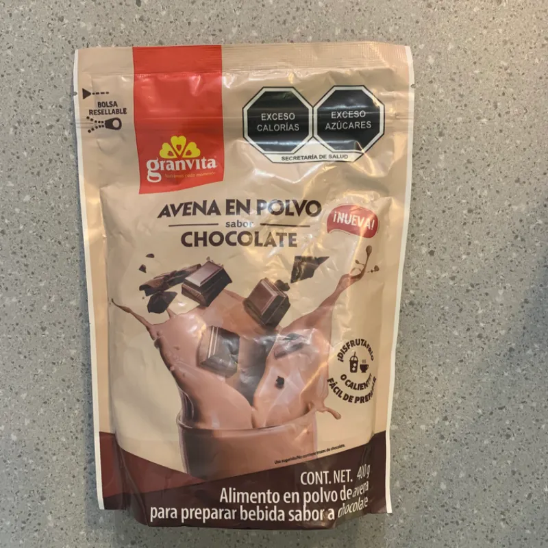 Avena choco polvo 400gr