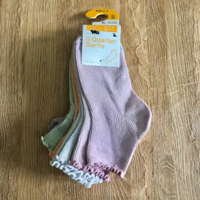 Pack de 5 pares de medias de canalé