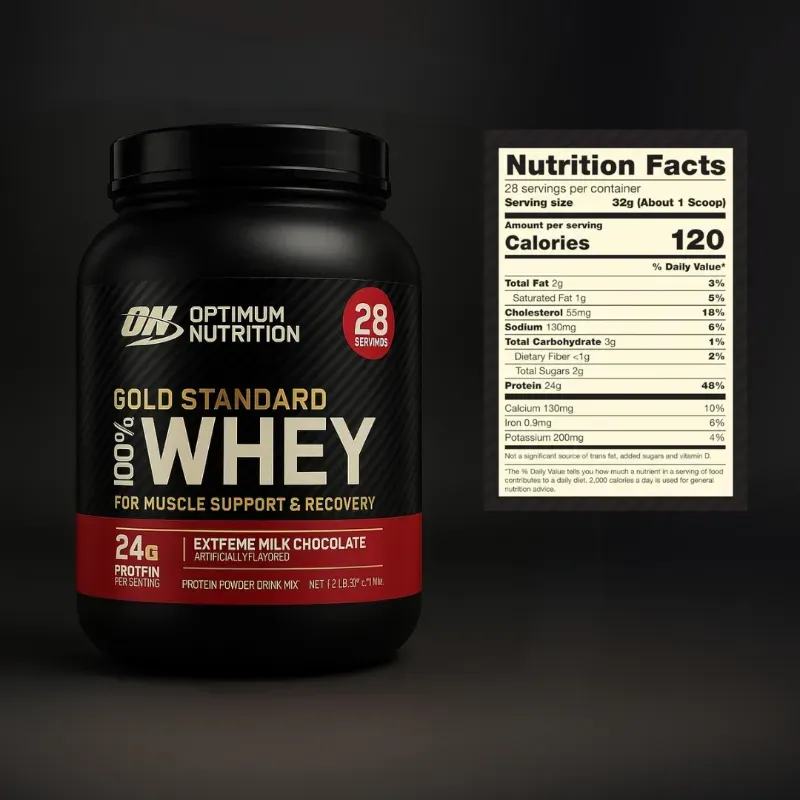 Whey Protein estándar dorado ON