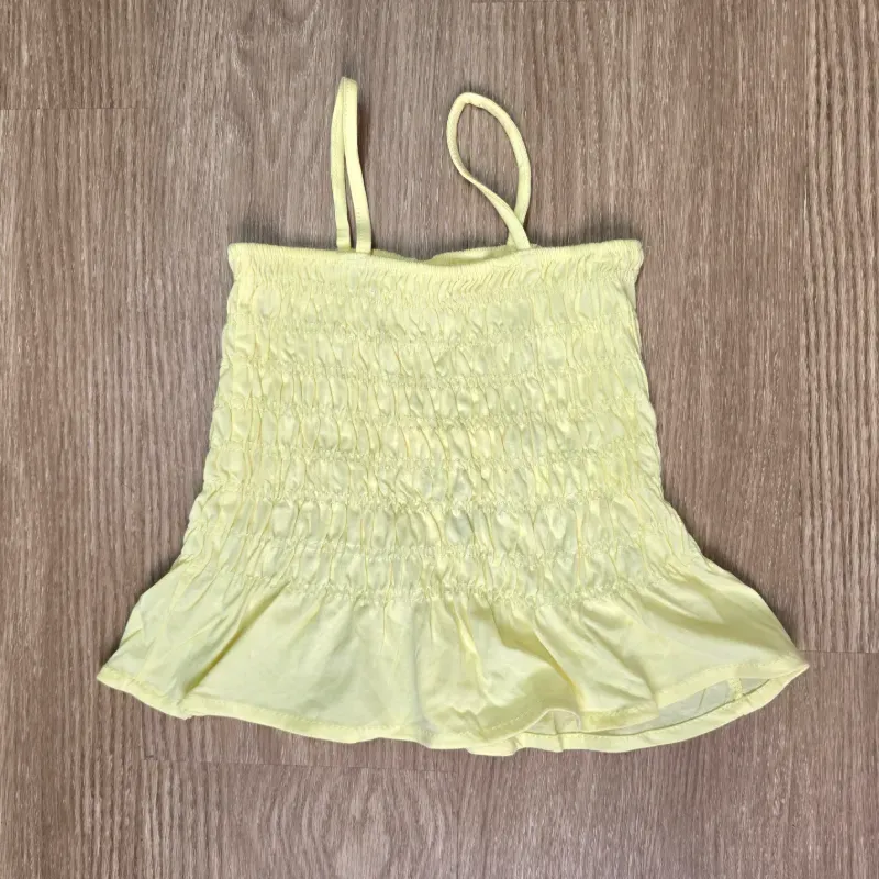 Blusa Amarilla con vuelos