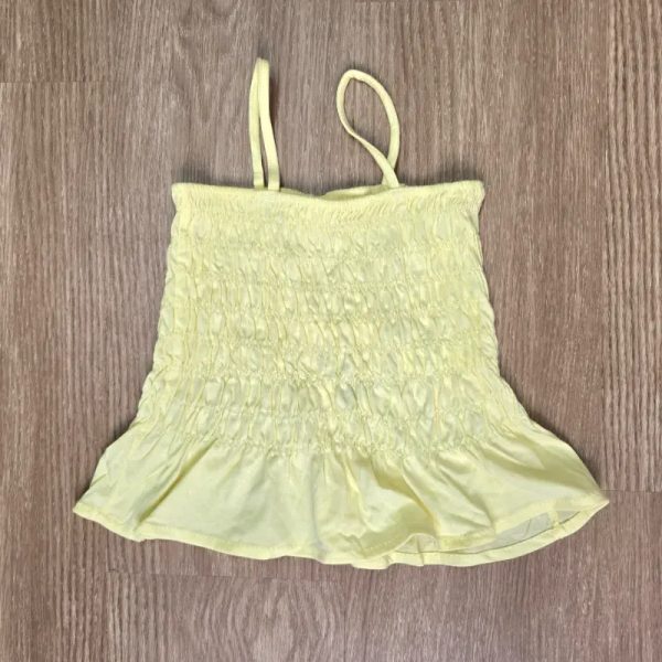 Blusa Amarilla con vuelos