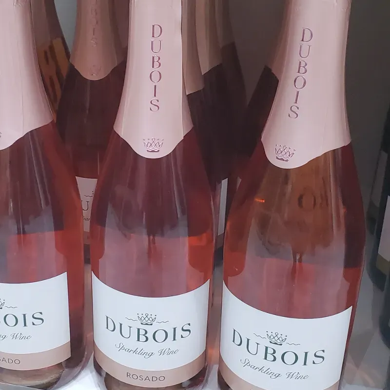 Vino espumoso rosado