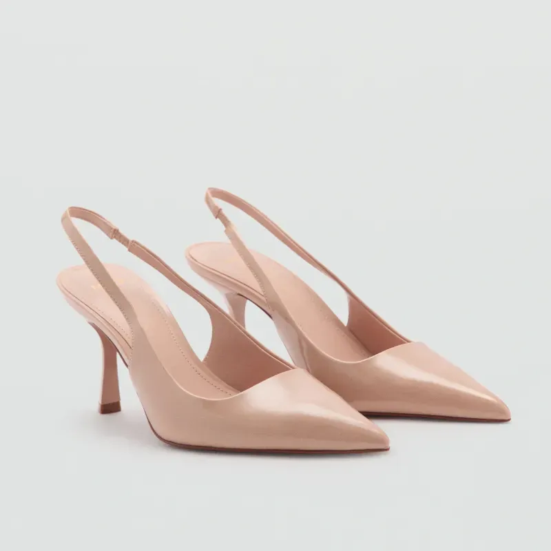 Zapato punta tacón