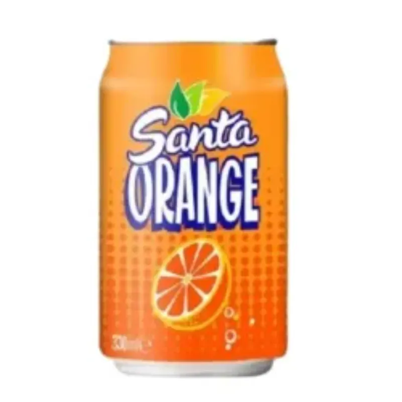 Refresco Santa Naranja lata