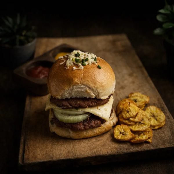 Hamburguesa doble domicilio