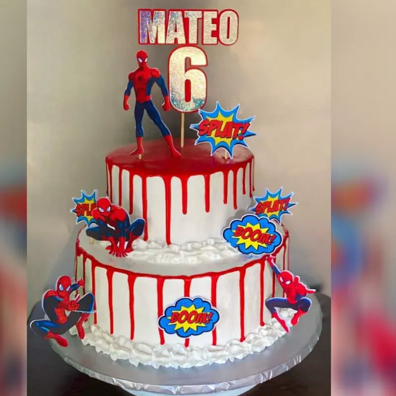 CAKE TEMÁTICO DE SPIDERMAN