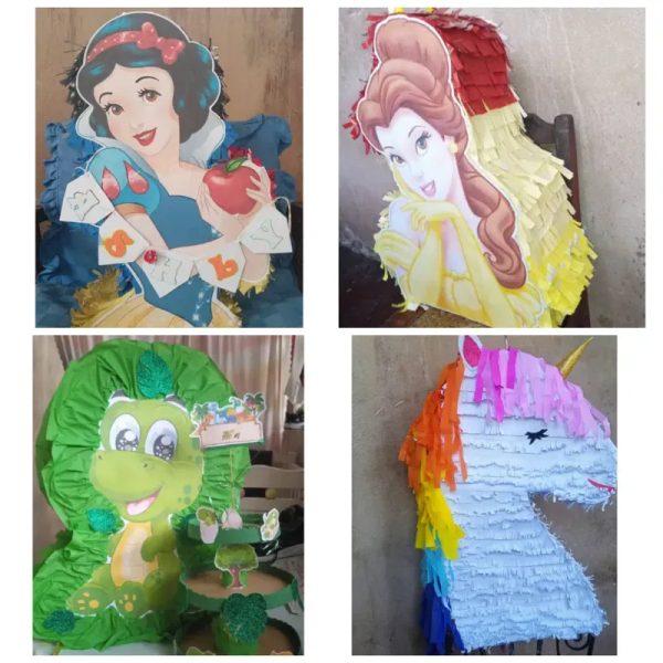 Piñata de silueta