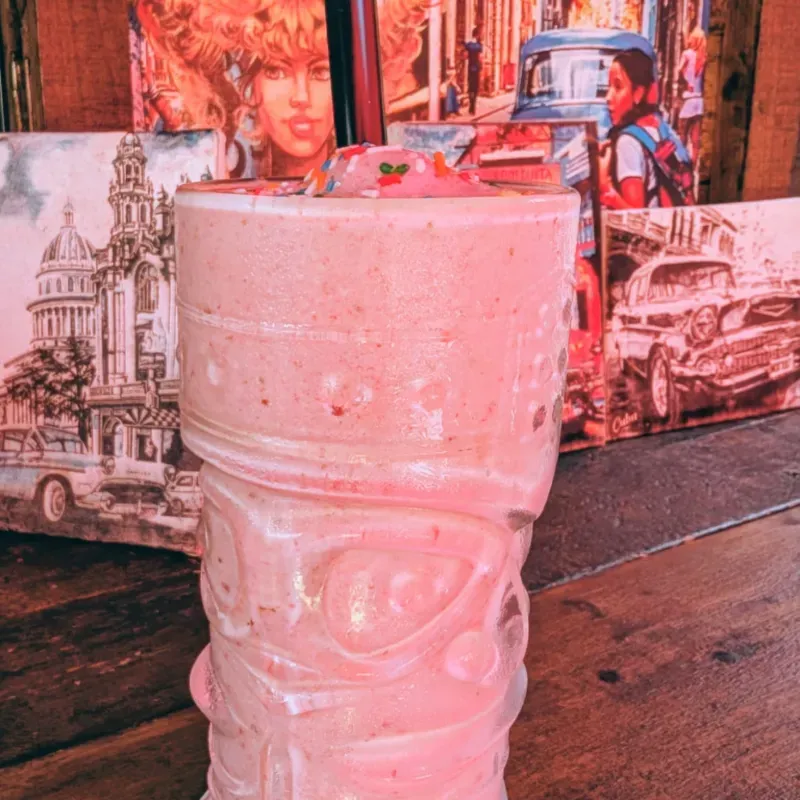 Malteada helado vainilla