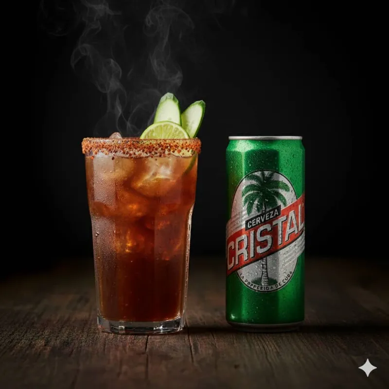 Michelada D’ Cerveza Cristal