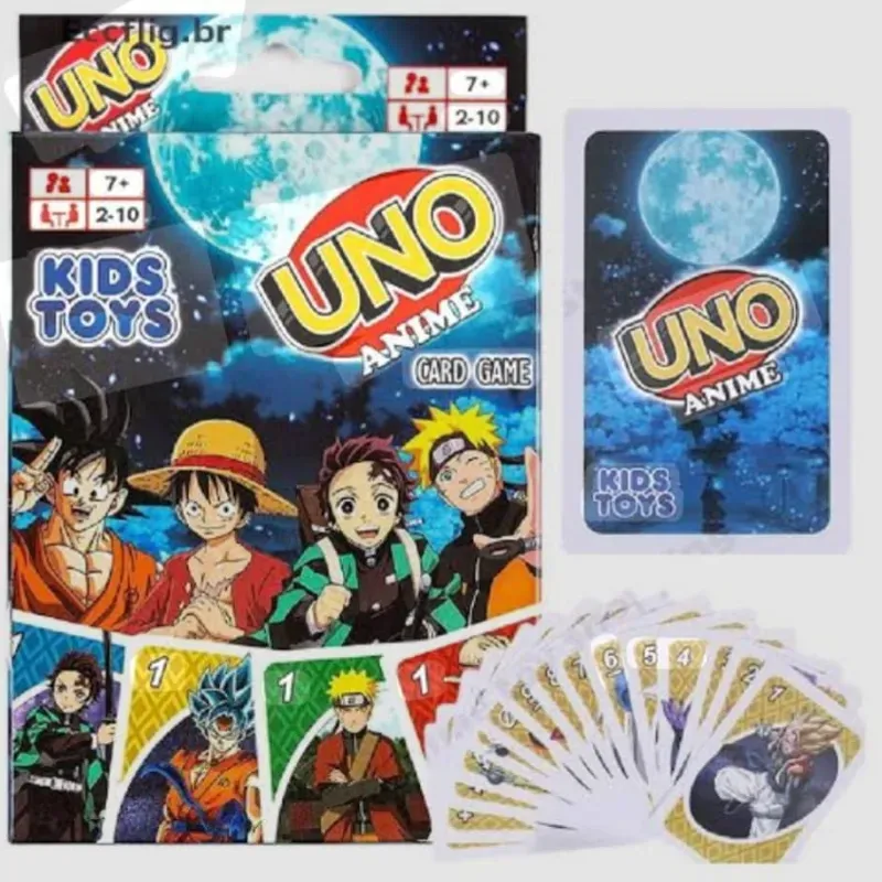 Juego UNO de Anime