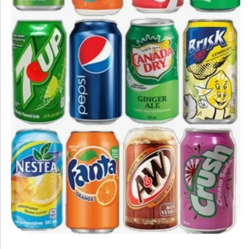 Refrescos enlatados