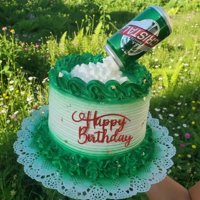 Pastel temática cristal 