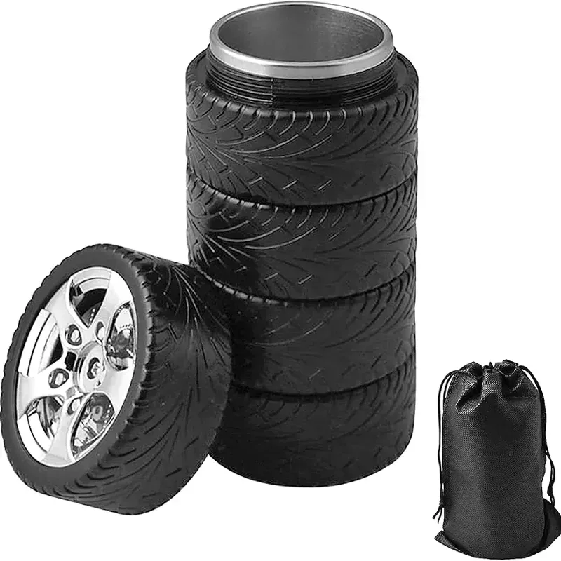 Pomo térmico con forma de neumáticos