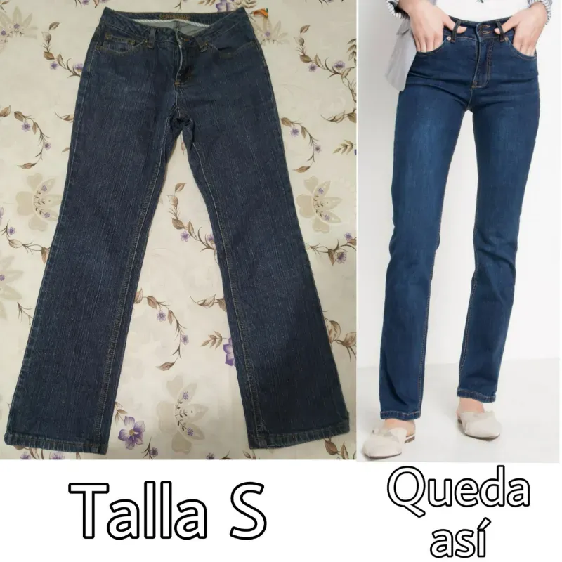 Pantalón de mezclilla azul