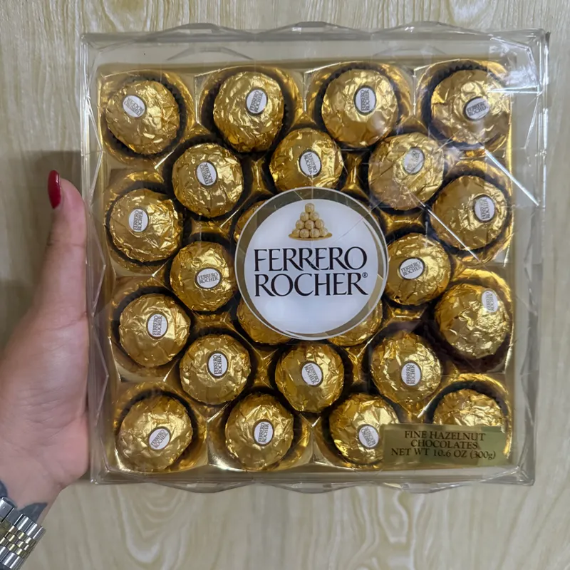 Caja de bombón Ferrero Rocher