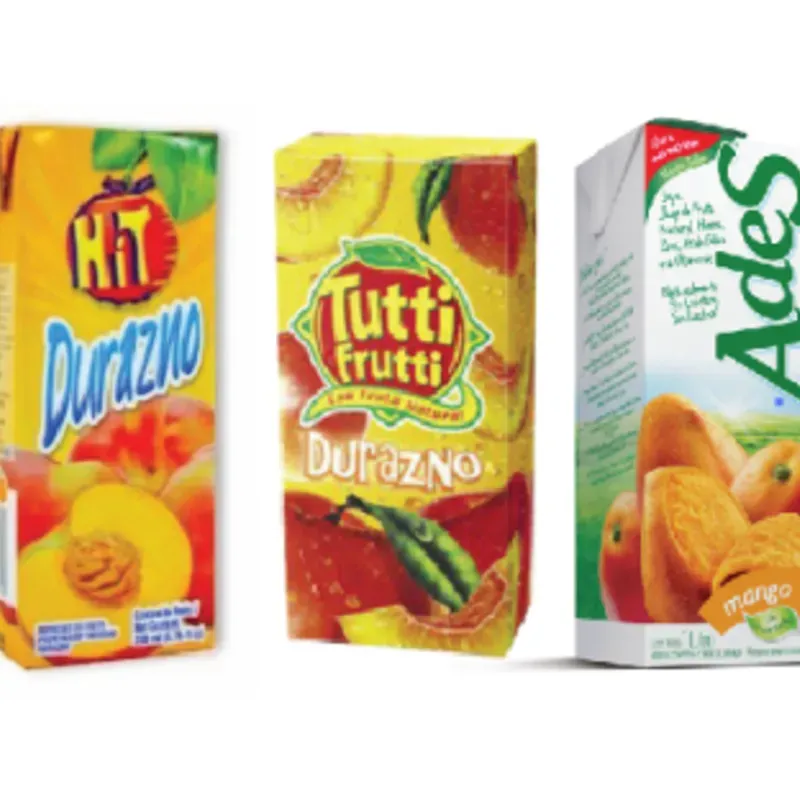 Jugo en Cajita