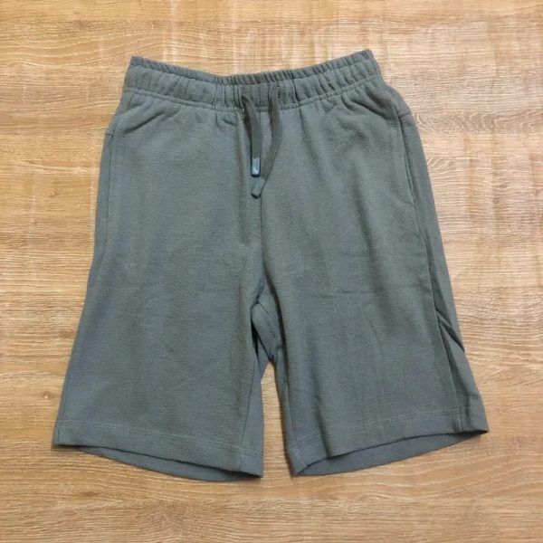 Short de felpa color gris