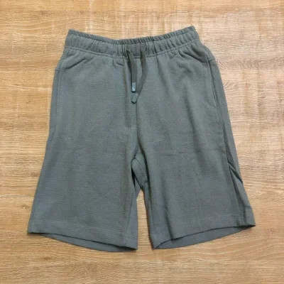 Short de felpa color gris