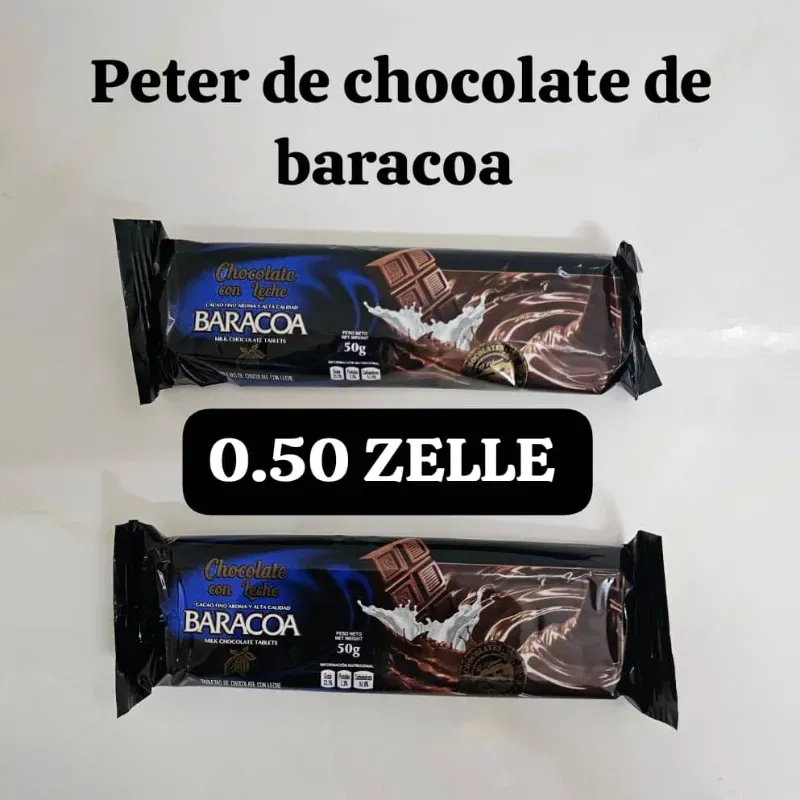 Peter de chocolate de baracoa