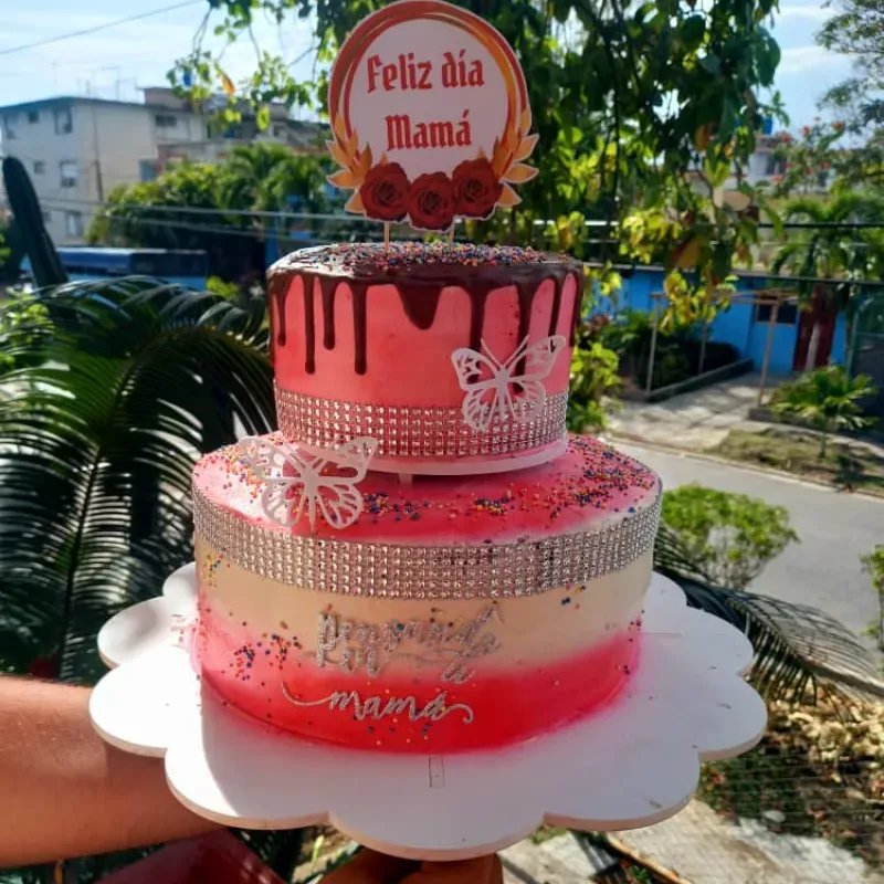 Cake de 2 pisos  Max con Temática