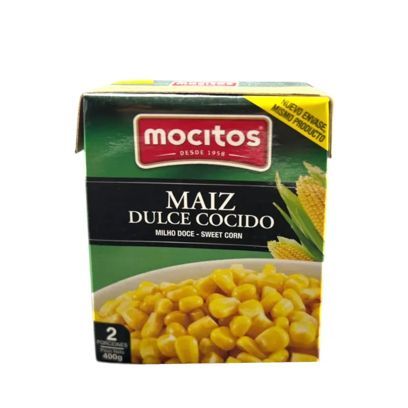 Maíz dulce 400gr Mocito