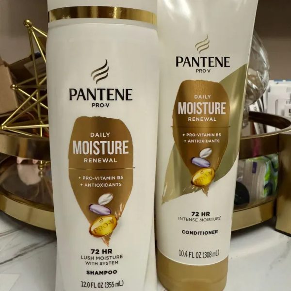 ✨ Shampoo y Acondicionador PANTENE Daily Moisture Renewal