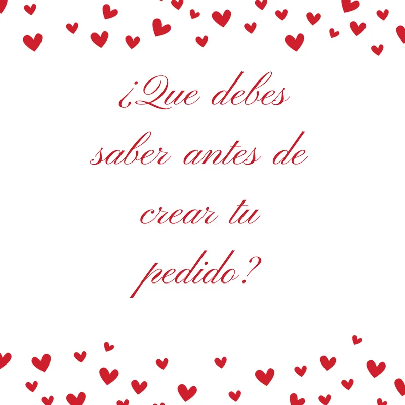 ¿Cómo hacer un pedido personalizado ?