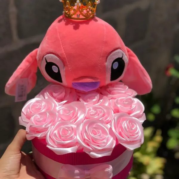 Buquett con peluche de Stich