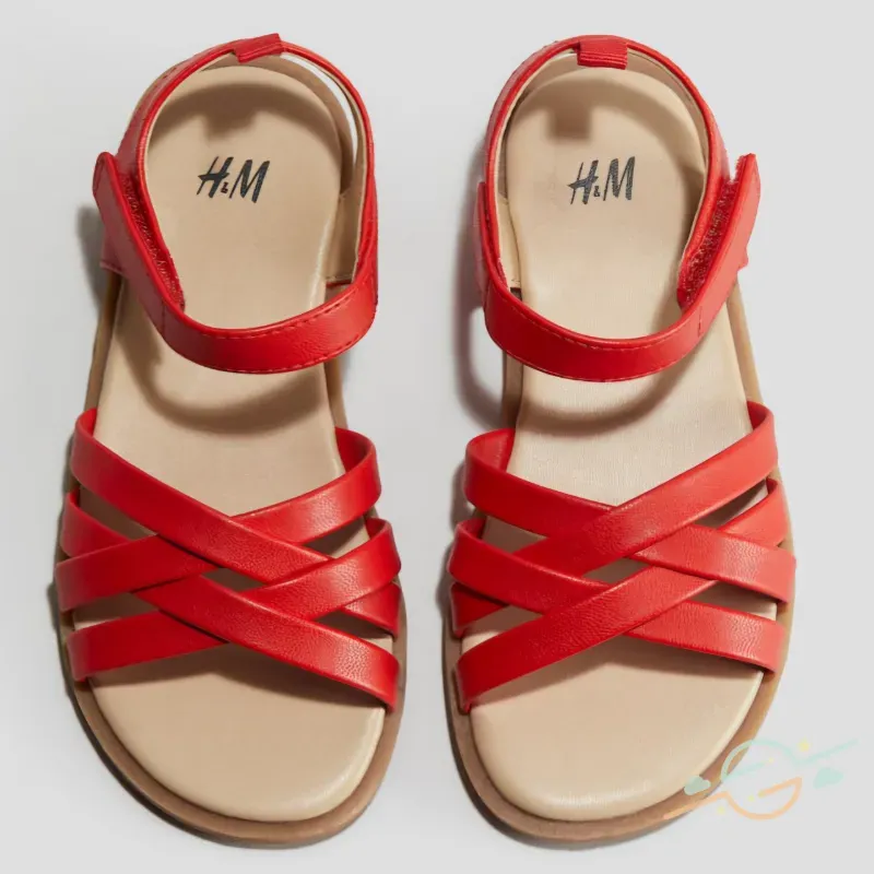 Sandalia roja H&M #0001