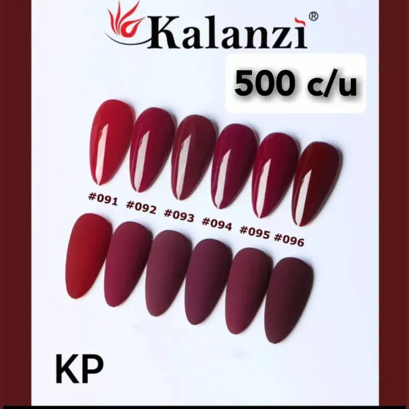 Pintura kalanzi 10ml rojos