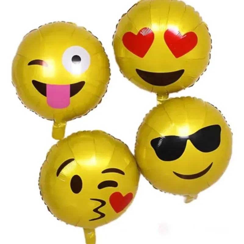 Globos temática emoji
