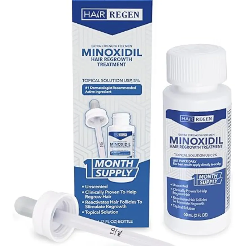 Minoxidil para caída de cabello