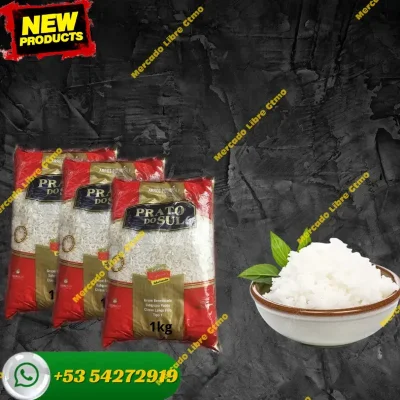 Paquete de arroz importado de 1 kg