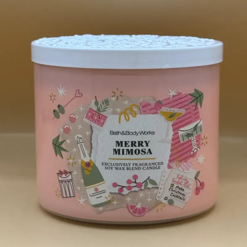 Vela aromática 3 mecha