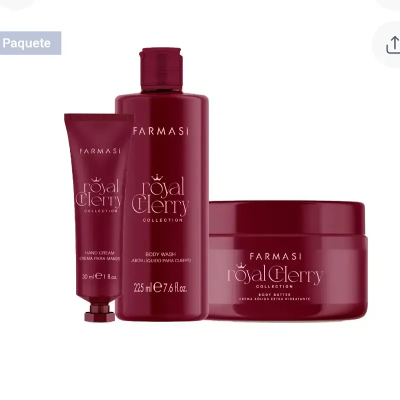 Nuevo set Farmasi Royal Cherry