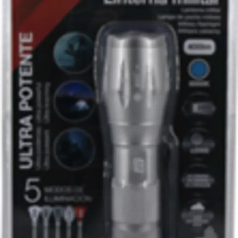 LINTERNA MILITAR 5 MODOS DE ILUMINACIÓN.