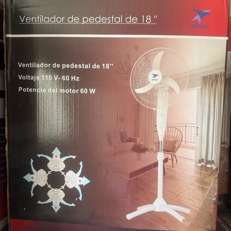 Ventilador de Pedestal de 18”