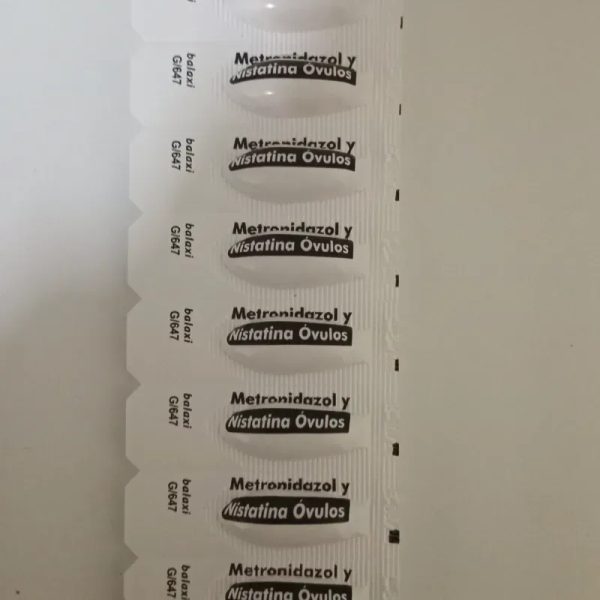 Ovulos de Nistatina y Metronidazol
